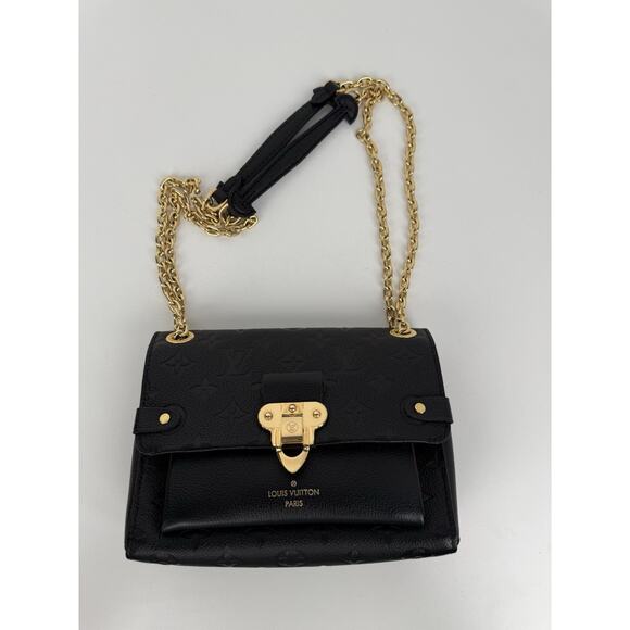 Louis Vuitton Vavin Shoulder Bag BB Black Empriente Leather - Picture 15 of 16